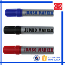 Non toxic multi-color 10MM nib size jumbo marker with metal base